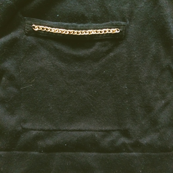 Susan Graver mixed fabric cardigan - Picture 3 of 8